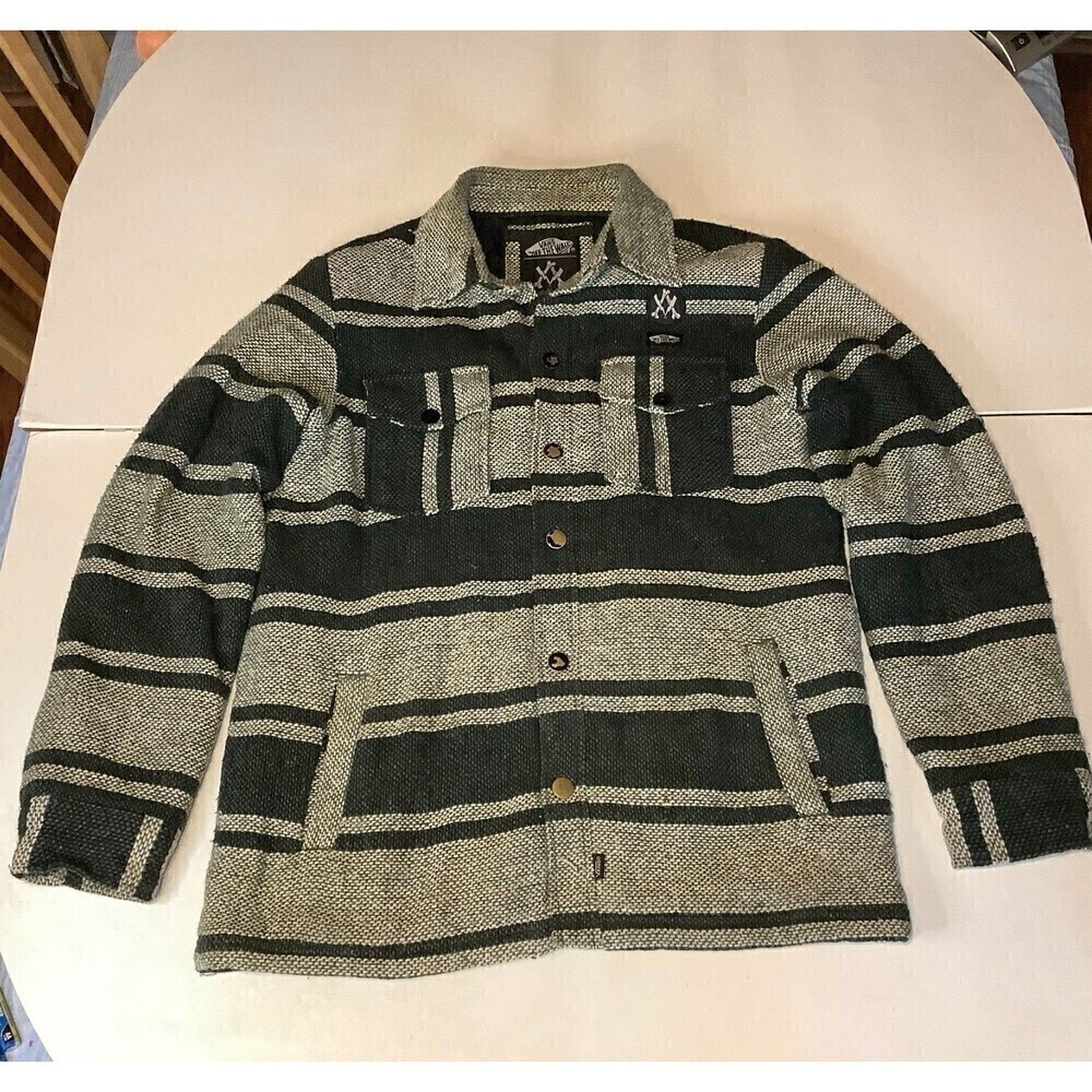 Vans X Cathy Van Engel Lightning Bones Quilted Baja Style Jacket Size M